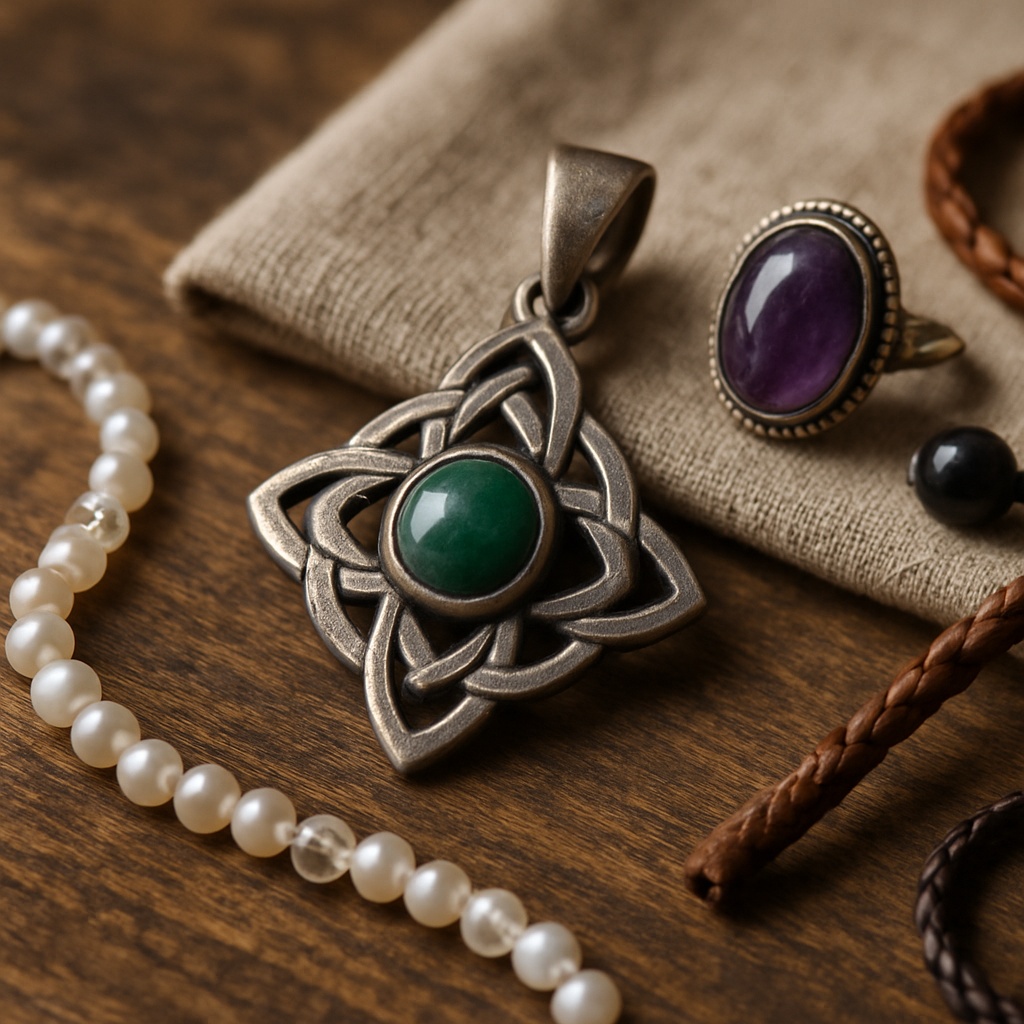 Natursteine und Perlen im Hayman Celtic Jewelry e1022cc4 e5dd 48ef bd8f 5f34b2214cee